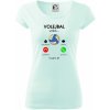 Volejbal volá - Dámske tričko Pure - M ( Frost )