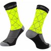FORCE Ponožky EVOKE, fluo/čierné Veľkosť: S-M