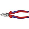 KNIPEX Kombinované kliešte KNIPEX, leštené, 180 mm, 2f návlek rukoväte