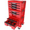 QBrick System Súprava boxov na náradie QS Pro 3 Red Z258353PG013