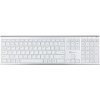 Powerton UltraSlim CZ strieborná / bezdrôtová klávesnica / 2.4 GHz / Bluetooth / CZ layout (YCWPBT01SD00)