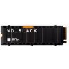 WD Black SN850X SSD 4TB M.2 NVMe Gen4 7300/6600 MBps with Heatsink (PS5 ready)/ PN: