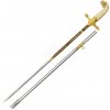 Windlass Steelcrafts Generálská šavle španělské armády – Toledo styl – Zlacená