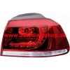 VW GOLF VI GTI 5/09-12 zadné svetlo LED vonkajšie komplet červené pravé