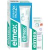 Elmex Sensitive zubná pasta 2 x 75 ml + ústna voda 100 ml darčeková sada