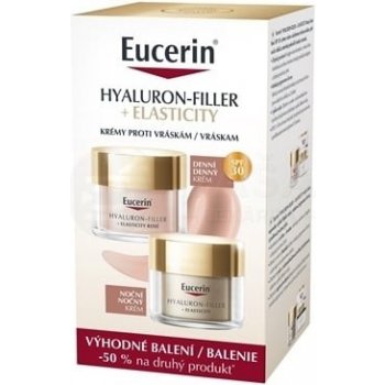 Eucerin Hyaluron Filler denný krém pre suchú pleť 50 ml + nočný krem 50 ml + očný krém 15 ml darčeková sada