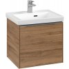 Villeroy & Boch Subway 3.0 skrinka 47.3x39.2x42.9 cm závesná kúpeľňová skrinka pod umývadlo dub C580L0RH