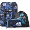 Frii of Norway Školská ergonomická sada Retro 22L – Dinosaur Dark Blue