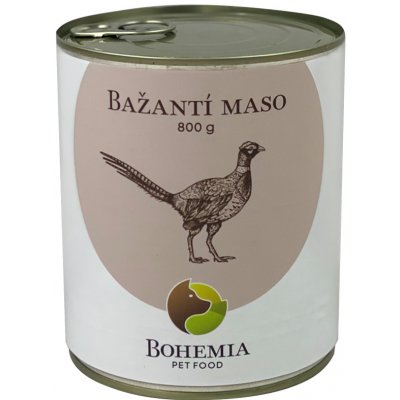 Bohemia Pet Food Bažantí maso ve vlastní šťávě 0,8 kg