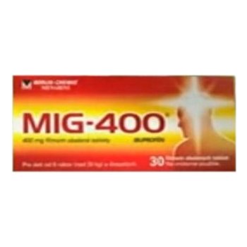 MIG 400 tbl.flm.10 x 400 mg