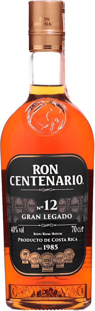 Ron Centenario Gran Legado 12y 40% 0,7 l (čistá fľaša)
