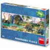 Dino DINOSAURI U JEZERA panoramic 150 dielov