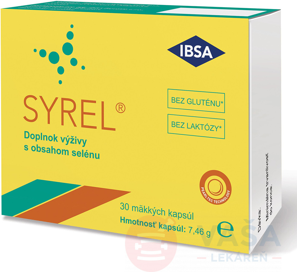 IBSA Syrel výživový doplnok pre správnu funkciu štítnej žľazy 30 kapsúl