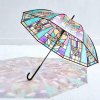 Dáždnik so vzorom - vitráž