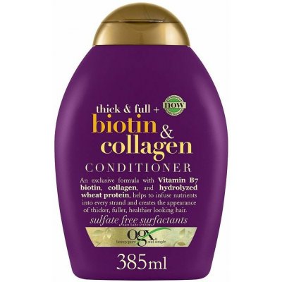 OGX Kondicionér pre husté a plné vlasy biotín-kolagén 385 ml