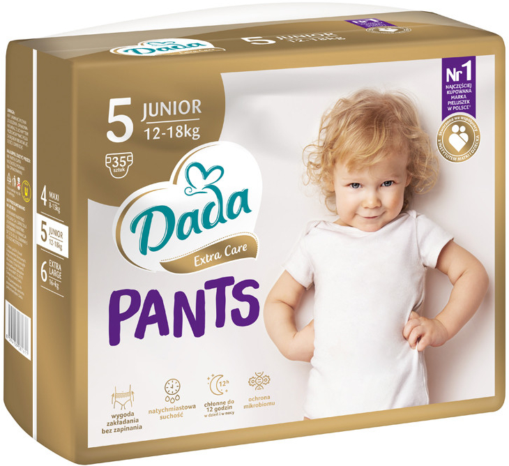 Dada Pants Extra Care 5 Junior 12-18 kg 35 ks
