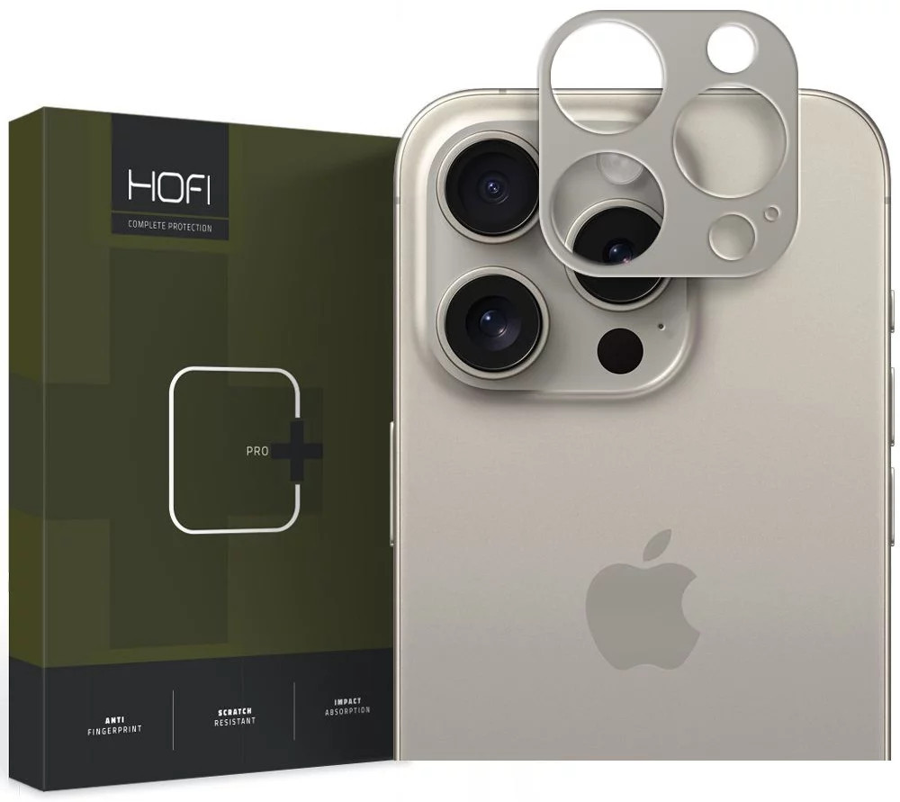 HOFI ALUCAM PRO+ CAMERA COVER IPHONE 15 PRO / 15 PRO MAX TITANIUM