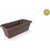 PLASTKON Samozavlažovací truhlík Smart Systém Extra Line 40 cm hnedá