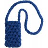 TopQ Kabelka na mobil Knitted blue