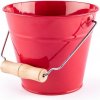 Woody Woody Záhradný kýblik - červený, kov OLP102191465