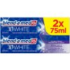 Blend-a-med 3D White Classic Fresh bieliaca 2 x 75 ml