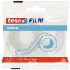 Lepiaca páska s dispenzorom, 15 mm x 33 m, TESA Basic, priehľadná