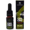 Cannapurna CBG konopný olej 5 % full spectrum - THC 0,2 % (10 ml) príchuť - konopná Množství: 2 + 1 zdarma