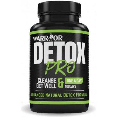 Warrior DETOX PRO zdravý detox 100 kapsúl