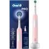 Elektrická zubná kefka rotačno-pulzačná Oral-B Pro 1, ružová