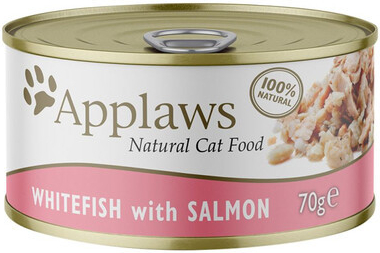 APPLAWS Cat Whitefish and Salmon 70 g