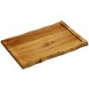 KESPER KESPER Servírovacia a krájacia doska z akáciového dreva 37x24x1,8 cm
