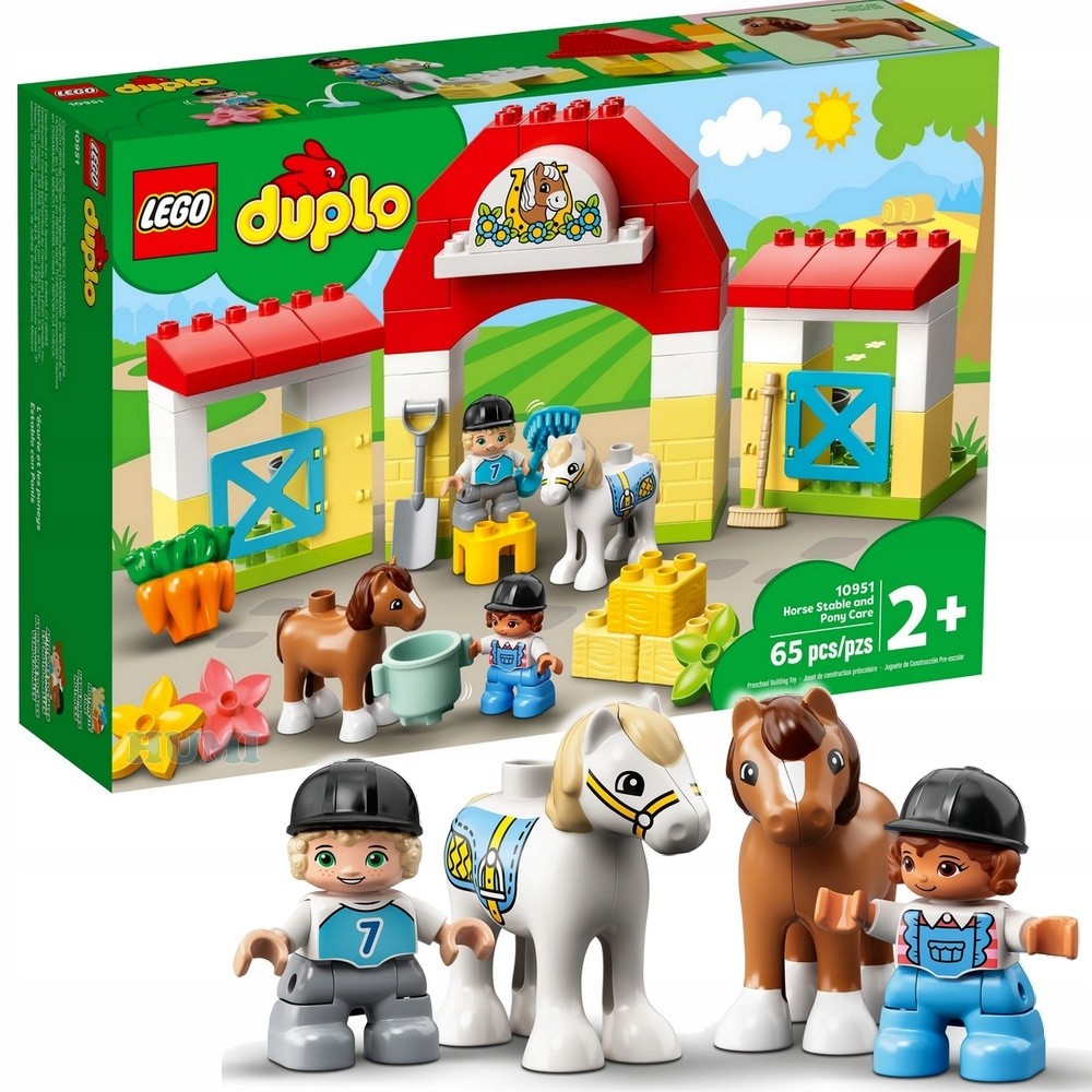 LEGO® DUPLO® 10951 Stajňa s poníkmi od 35,9 € - Heureka.sk