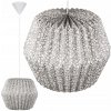 Závesná lampa Ledhoff Papierová lampa LED 1-bodové svetlo E27