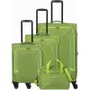 Cestovné kufre set 4ks Travelite Corsiica S,M,L,B 217 L zelená