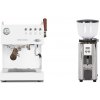 Ascaso Steel DUO PID PLUS, White&Wood + ECM C-Automatik 54