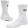 Under Armour ponožky Performance Cotton 3p Crw White/White/Ultimate Black