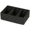 Wenko WENKO 20978100 - Organizér ADRIA 32x21 cm čierna WE0253 + záruka 3 roky zadarmo + záruka 3 roky zadarmo