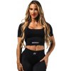 Nebbia Tvarujúci bezšvový crop top FLOW SEAMLESS 499