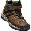 Keen Targhee MID WP K dark earth / golden brown Veľkosť: 31 detské topánky