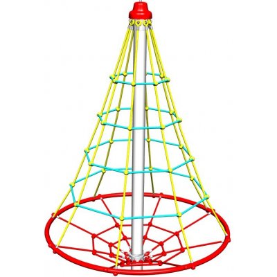 Playground System Lanový kolotoč pre verejné detské ihriská "Kužeľ"