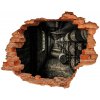 Fototapeta diera na stenu Bourbon sudy 90x70 cm