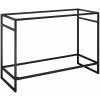 Elita Indus konzola 120x45.5x81 cm kúpeľňová skrinka pod úmývadlo stojaca čierna RE151200077160