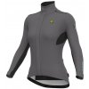 ALÉ Cycling Clothing ALÉ KLIMATIK K-Tornado 2.0 W, Steel grey Veľkosť: S Dámska zateplená vodoodpudivá bunda s membránou