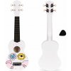 Detská drevená gitara so 4 nylonovými strunami a trsátkom, ECOTOYS