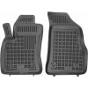 Koberce Gumenné REZAW-PLAST Fiat Doblo II, 2010-2022, 3 místné, predné so zvýšeným okrajom
