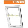 Plastové strešné okno s trojsklom RoofLITE TRIO PVC 78x118 cm (M6A )