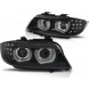 Tuning Tec Přední světla BMW E90, E91 2009-2011 3D Angel eyes, černá