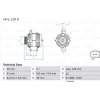 BOSCH generAtor 0 986 046 130