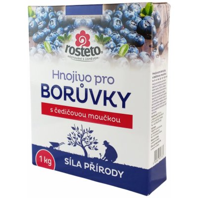 Rosteto Hnojivo s čadičovou múčkou - čučoriedky 1 kg