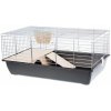 Klietka pre králika a morča - SUPER RABBIT 80 chrom ČIERNA
